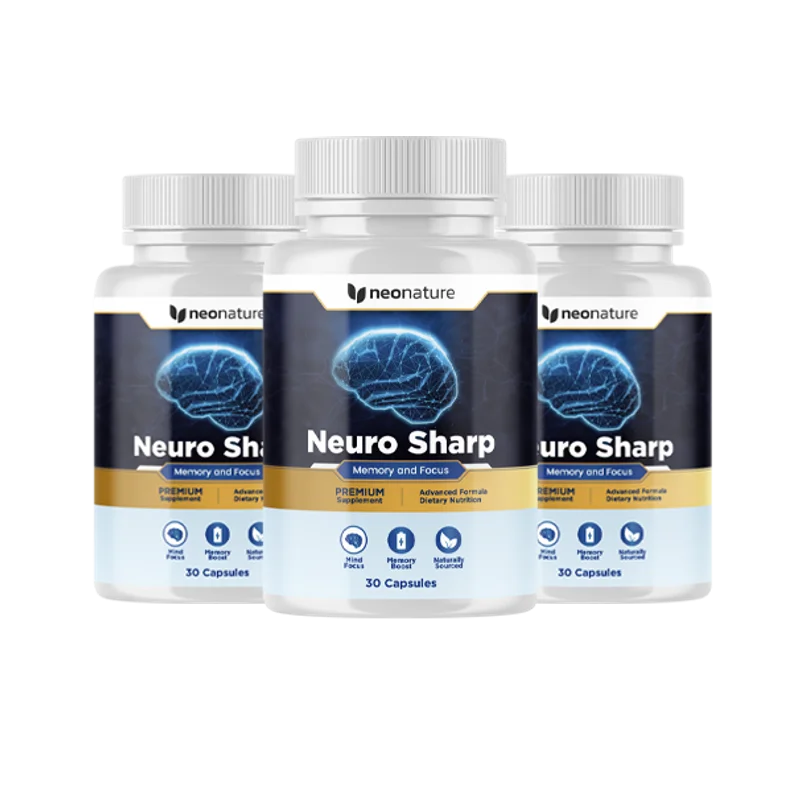 Neuro Sharp Cognitive Health — 3 Bottle / 90 Day Pack